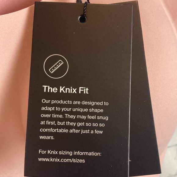 Knix Revolution Adjustable Pullover Bra Sz M Rose Water Baby Pink Everyday Bra - Picture 10 of 15